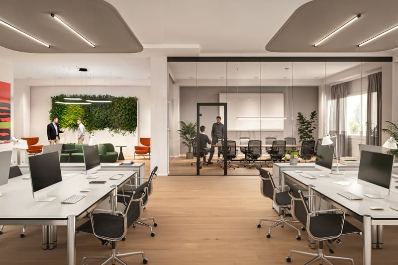 Exklusiv ausgebaute Büroflächen – 289 m² im Erdgeschoss (2)