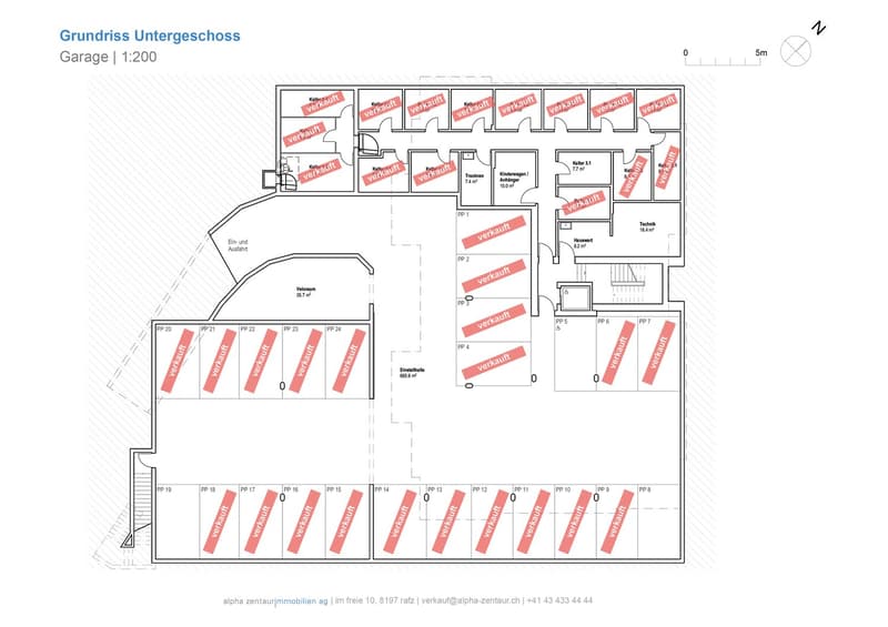 Grundriss Untergeschoss