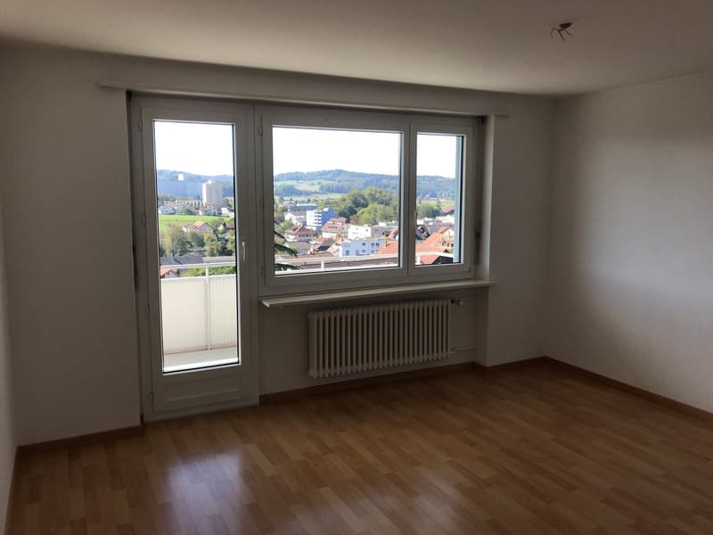 Schlafzimmer mit Balkonzugang