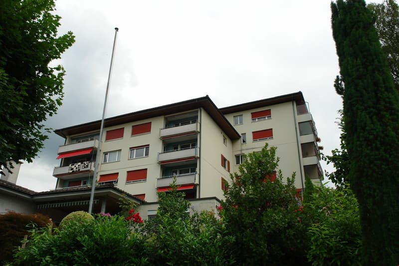 Zu vermieten 2 Zimmer Wohnung mit schöner Aussicht an ruhiger Lage (1)