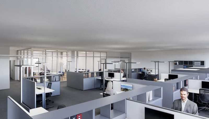 Visualisierung Büro