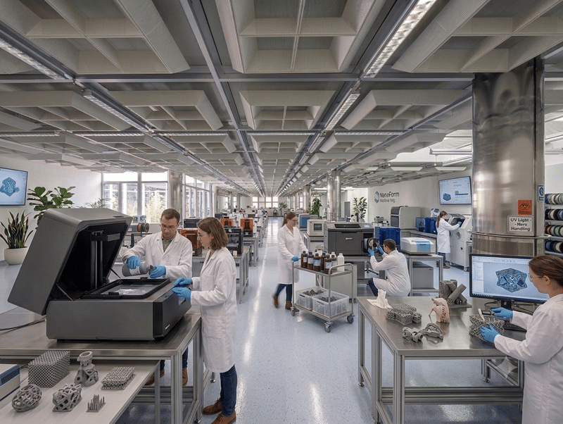 Visualisierung 3D-Druckbereich