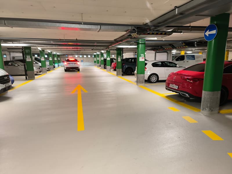 40 PW-Parkplätze Tiefgarage