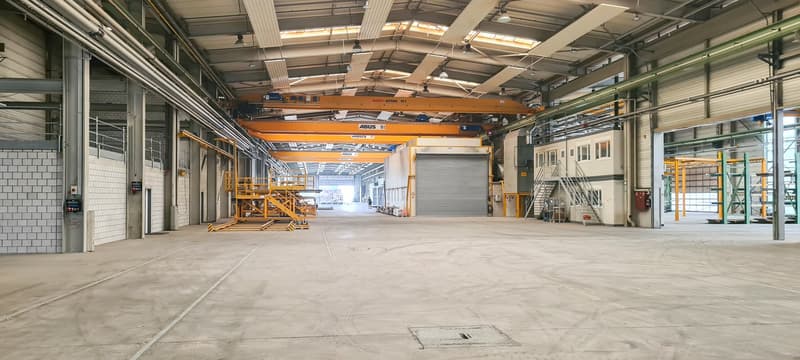 Krananlage 4 x 10 t, 1 x 5 t