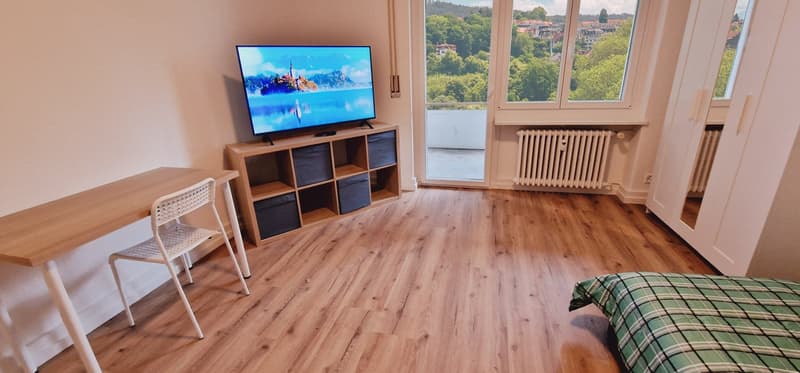 Günstiges, möbliertes Zimmer mit moderner Möblierung (1)