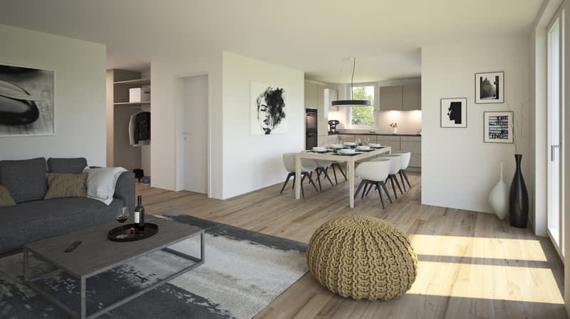 Top modern konzipierte Neubauwohnungen an ruhiger und sonniger Wohnlage (2)