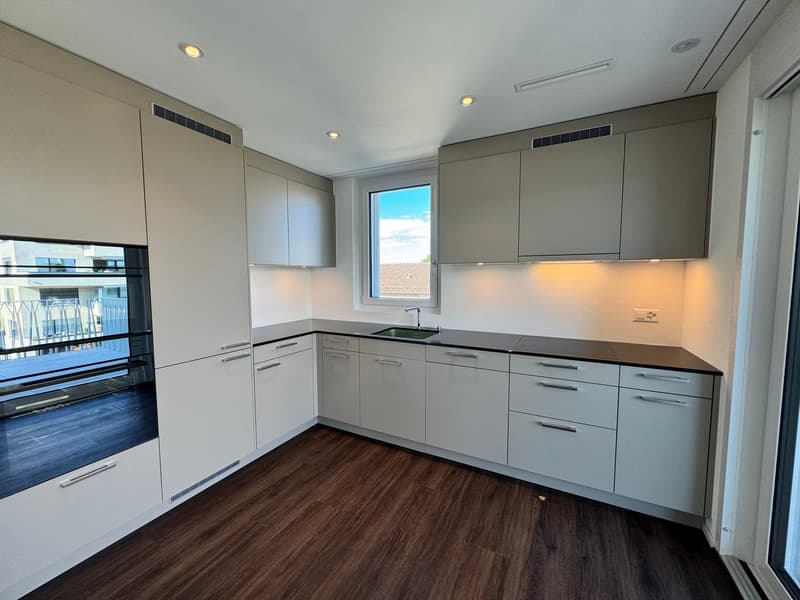 Erstbezug 4.5-Zimmer-Neubau-Wohnung mit Balkon und Stadtblick (2)
