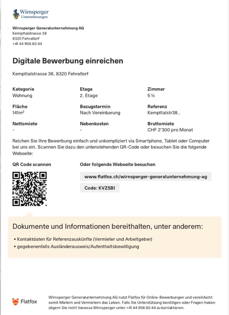 Anmeldeformular