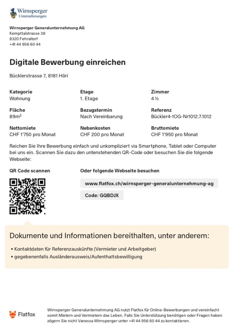Anmeldeformular