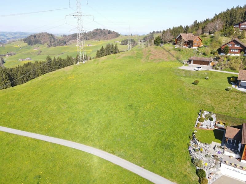 Ansicht Bauland Süd