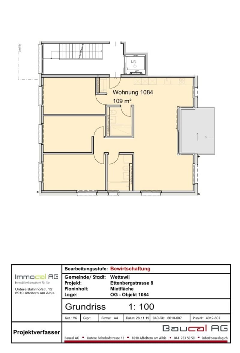 4 ½ Zimmer-Wohnung, 8907 Wettswil am Albis (12)