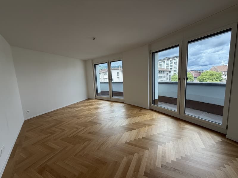 3.5 room attic duplex by Schmiede Wiedikon (5)