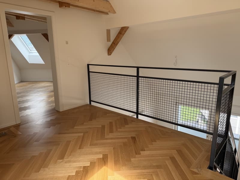 3.5 room attic duplex by Schmiede Wiedikon (8)