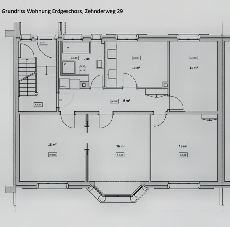 Charmante 4.5-Zimmer-Wohnung im Zweifamilienhaus, Schöngrund (12)