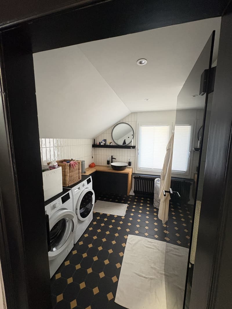 Modern furnished apartment with cellar & attic storage (6)
