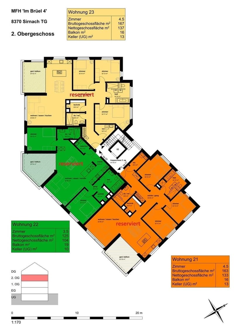 Neubau Eigentumswohnungen "Sonnenfeld" Im Brüel 4, Sirnach (8)