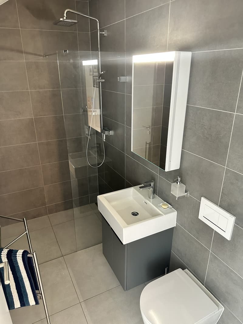 2x FURNISHED ROOMS with private BathroomFOR RENT RENENS (VD) (5)