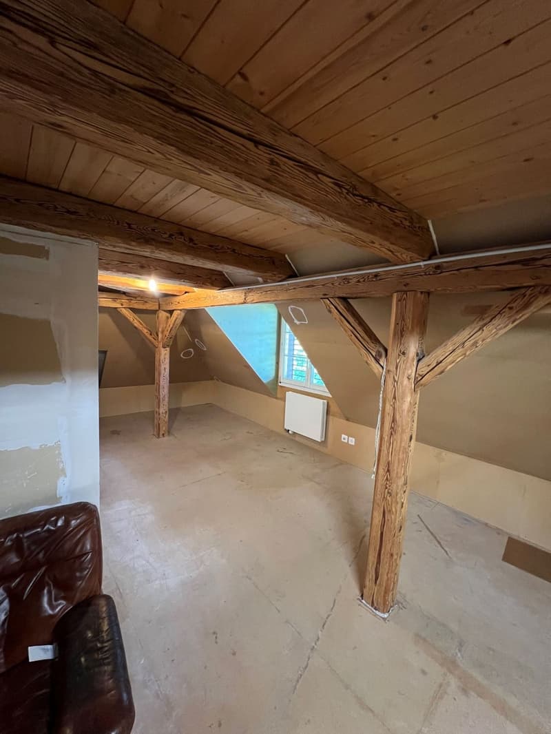 Grosszügige Wohnung in Steckborn mit Balkon, Kamin und Parkplatz in See Nähe (12)