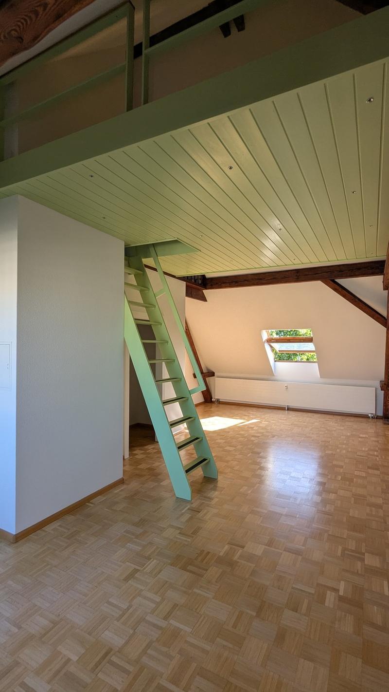 Charmante Loftwohnung mit Le-Corbusier-Farbakzent ideal für Singles oder Paare (2)