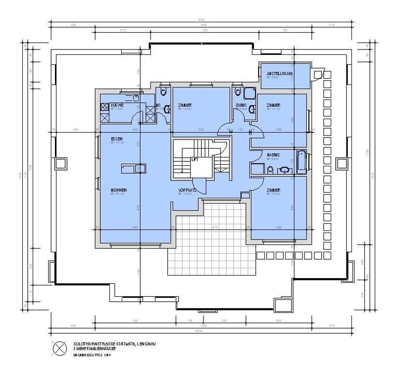 Grundrissplan