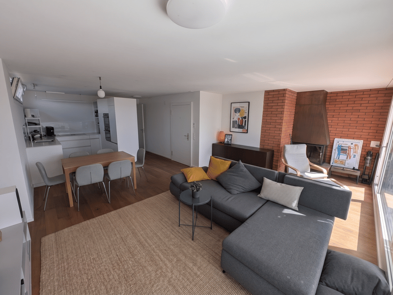 Large 2.5-Room Apartment in Zug Terrace, Fireplace, Storage (4)