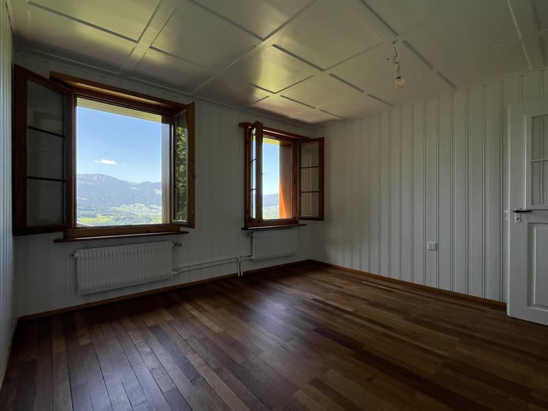 Charmante 4.5ZimmerWohnung mit traumhafter Aussicht im Grünen (8)