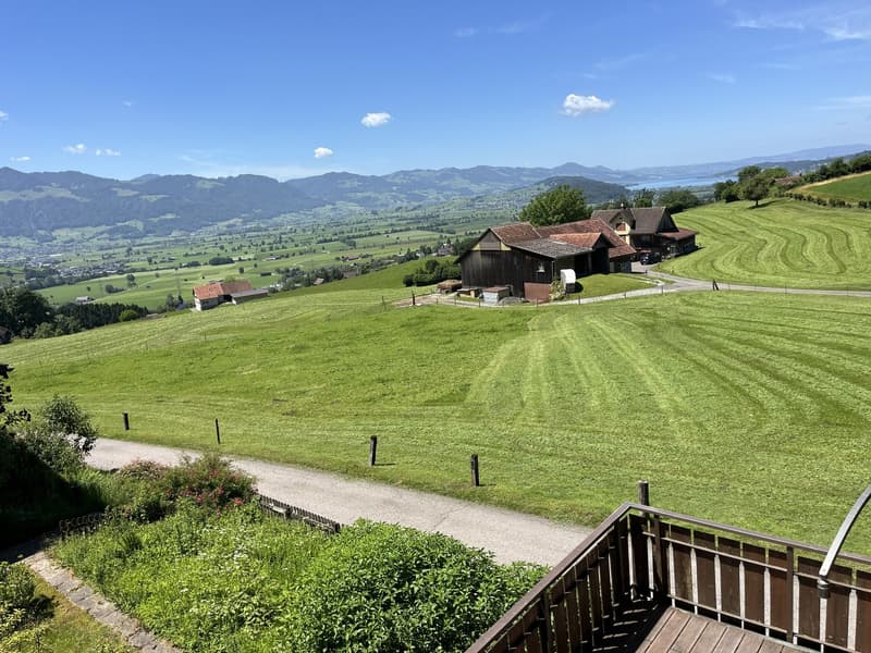 Charmante 4.5ZimmerWohnung mit traumhafter Aussicht im Grünen (9)