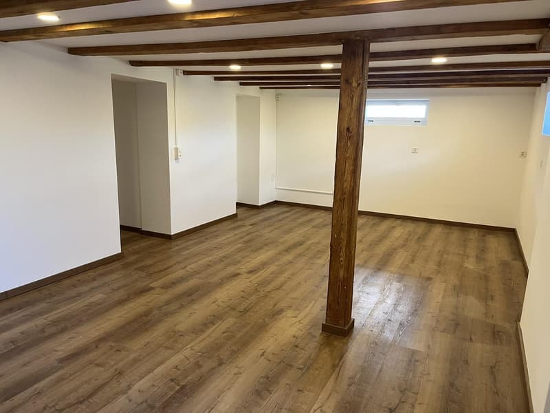 Vielseitige Gewerbe-/Hobbyfläche (ca. 50 m² Gesamtfläche) am Weibelackerweg 3, Roggwil: Teilrenoviert (1)