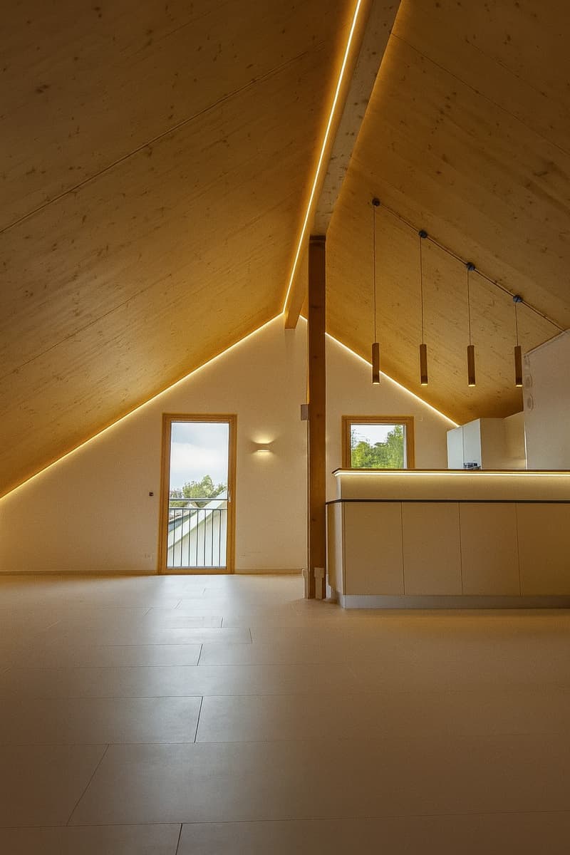 Hochwertige 3-Zimmer-Terrassenwohnung im Loftstil mit Aussicht in Rafz (3)