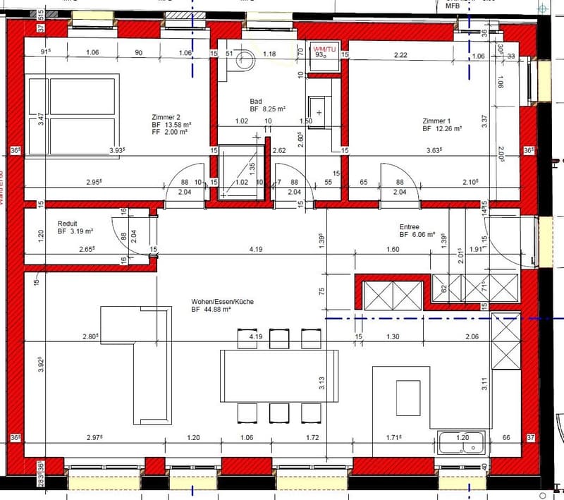 Moderne 3.5-Zimmer-Gartenwohnung an naturnaher Lage (9)