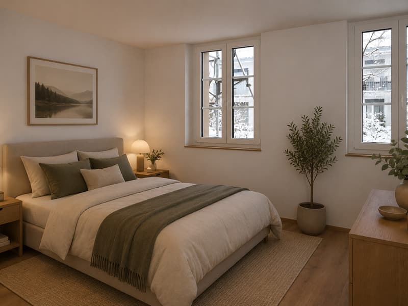 Moderne 3.5-Zimmer-Gartenwohnung an naturnaher Lage (4)