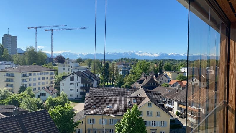 3.5 Zimmer Wohnung mit Loggia und Bergsicht (2)