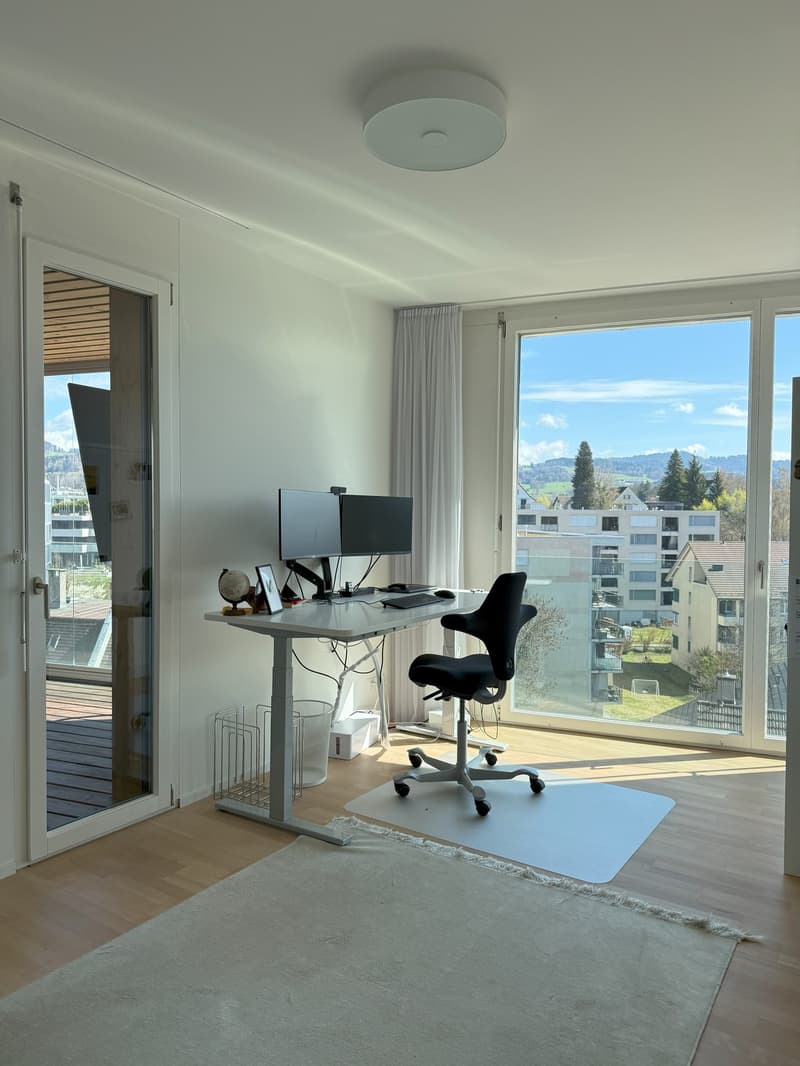 3.5 Zimmer Wohnung mit Loggia und Bergsicht (9)