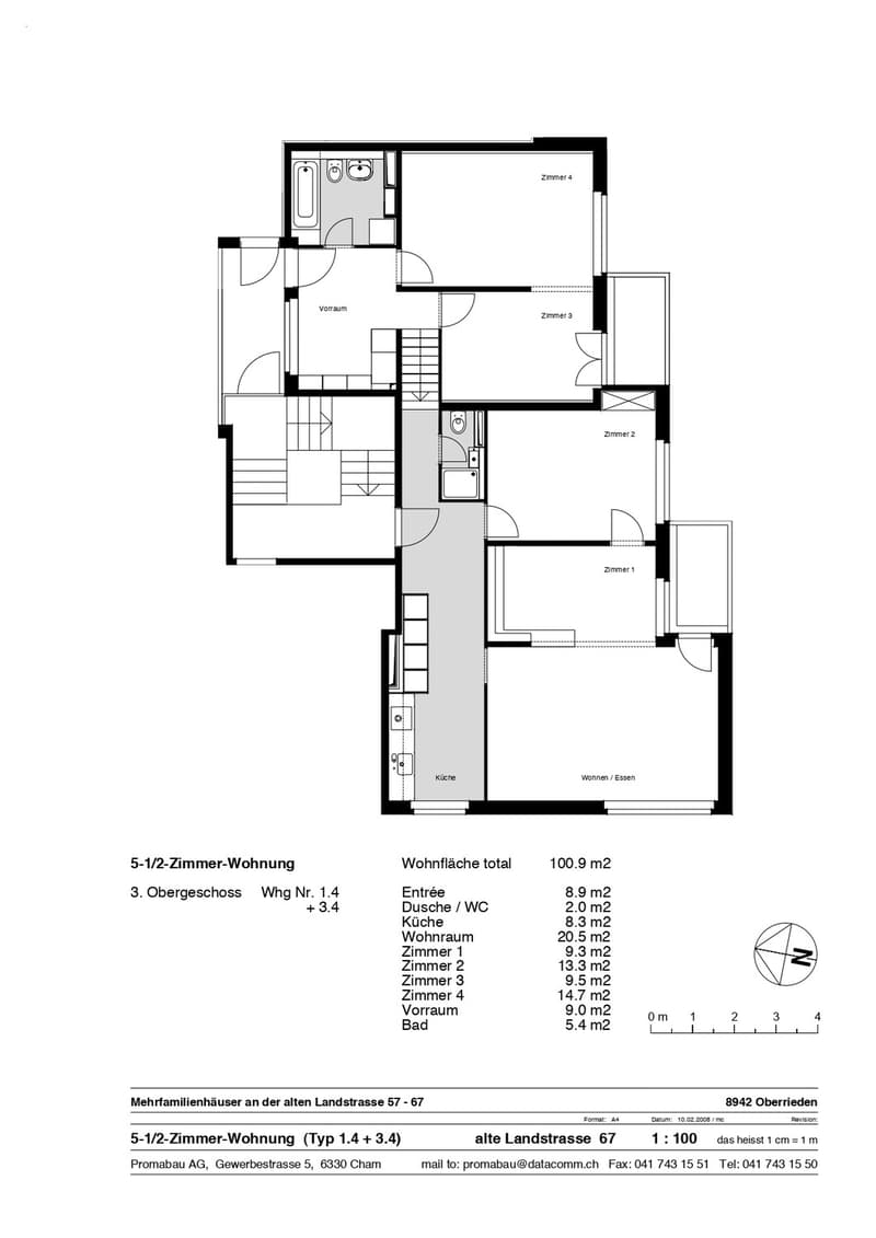 Helle 5.5-Zimmer-Maisonette mit Seesicht (12)