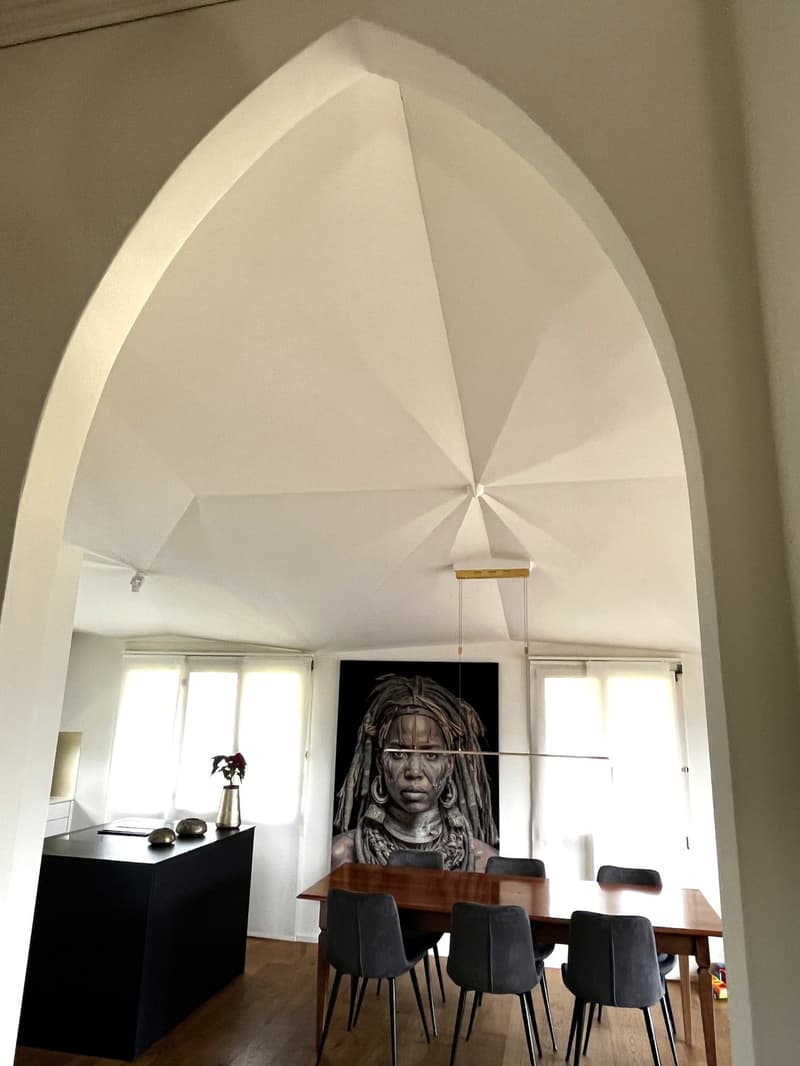 Möbliertes Wohnen auf Zeit: 4.5 Zw. Rothenburg mit wunderschöner Aussicht (4)