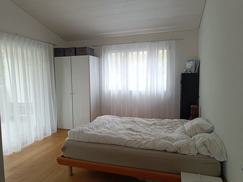 Möblierte Dachwohnung mit grosszügiger Küche, zwei Terrassen und Bergsicht befristet (Stans) (4)