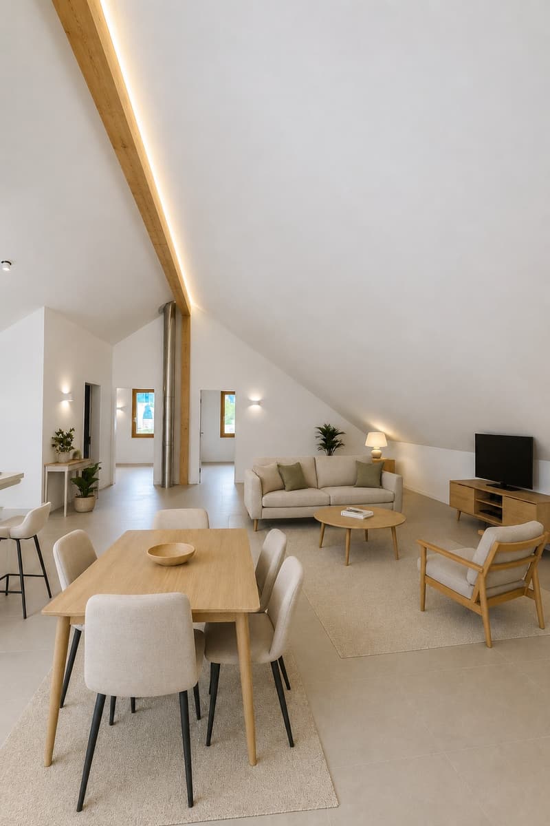 Hochwertige 3-Zimmer-Terrassenwohnung im Loftstil mit Aussicht in Rafz (3)