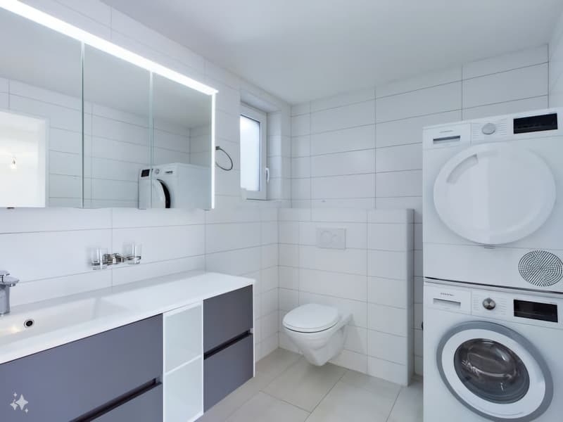 4.5 Zimmer wohnung mit Garten und Parkplatz CHF1930 inkl. Nebenkosten (4)