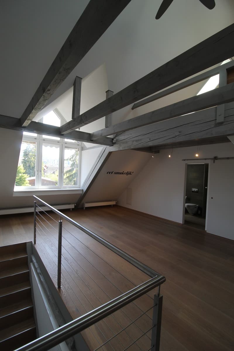 Aussergewöhnliche Loft-Maisonette mit Galerie stilvoll wohnen nähe See (4)