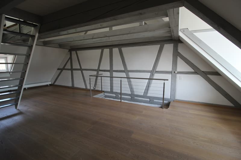 Aussergewöhnliche Loft-Maisonette mit Galerie stilvoll wohnen nähe See (6)