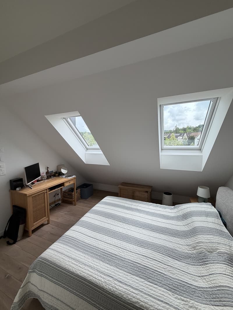 Furnished 2.5 room Apartment in Tiefenbrunnen with terrace and mountain view (6-12 months) (5)