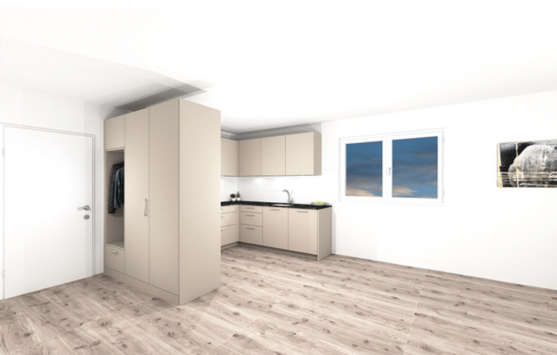 2.5 Zimmer, 45 m², CHF 1'530.00 (1)