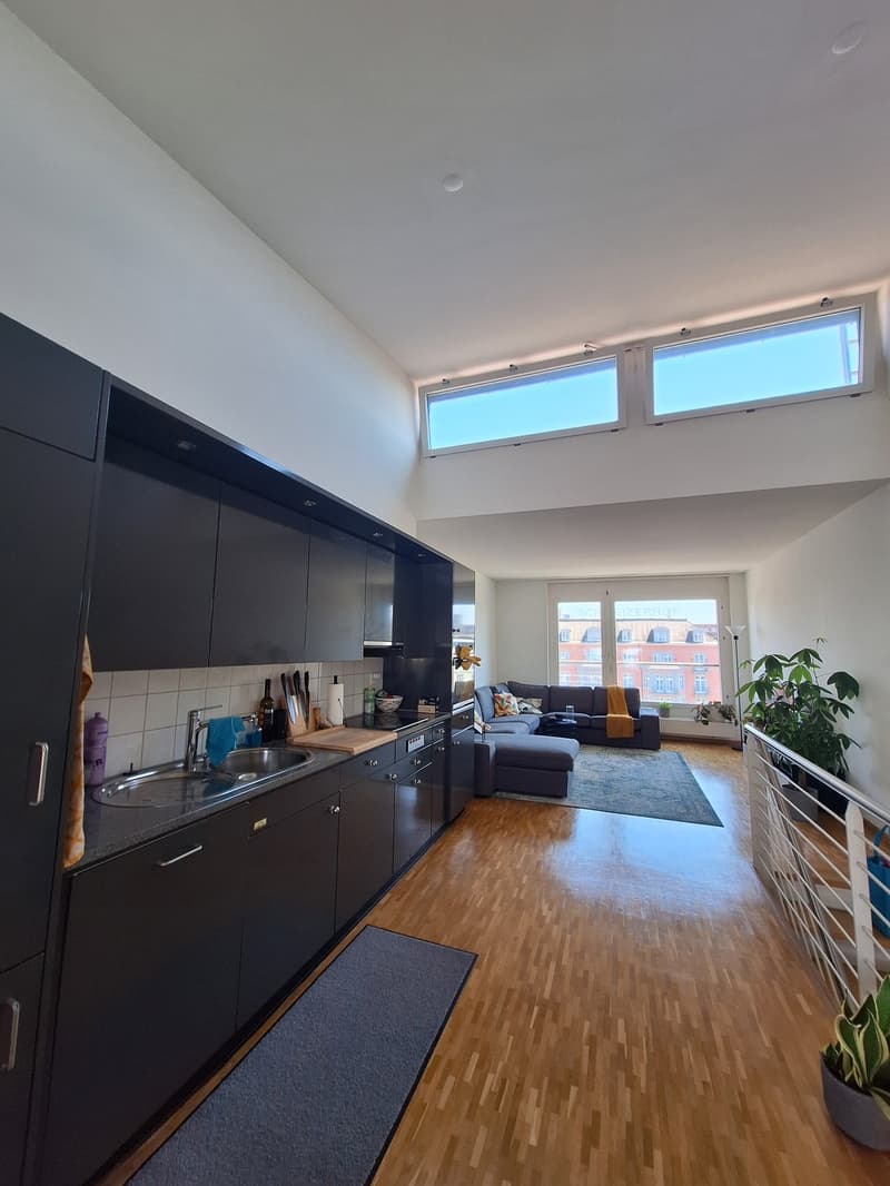Maisonette-Wohnung am Bahnhof - Duplex apartment next to SBB (1)
