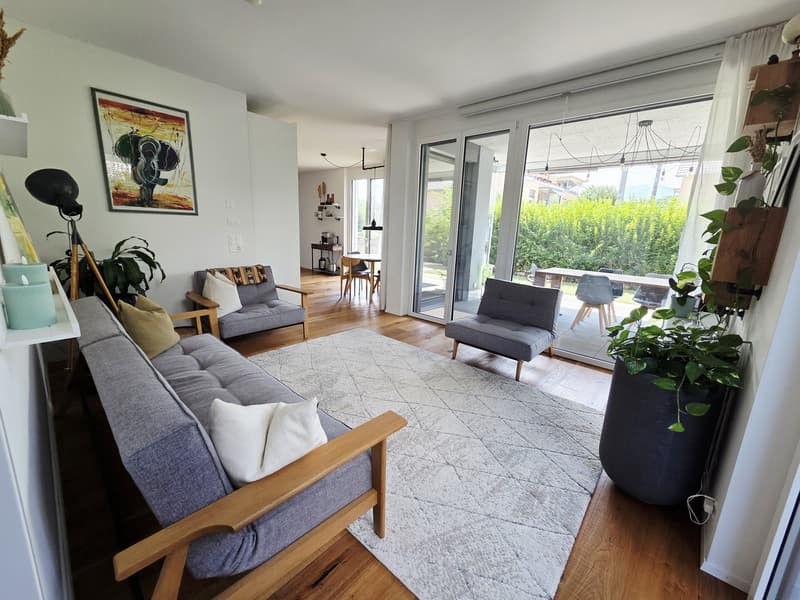 Stilvolle Gartenwohnung in Schmerikon 2 min. zum See (5)