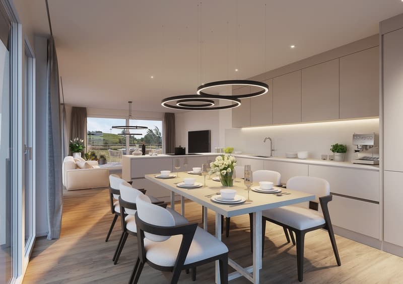 Exklusive 4.5-Zimmer-Wohnung mit zwei Balkonen  Natur und Stadt vereint (2)