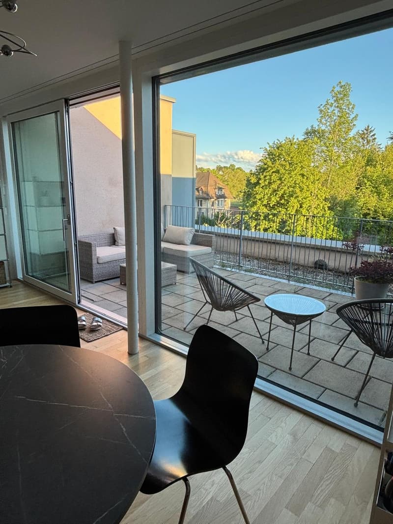 Moderne möblierte 2½-Zimmer-Wohnung in Zürich-Wollishofen (2)
