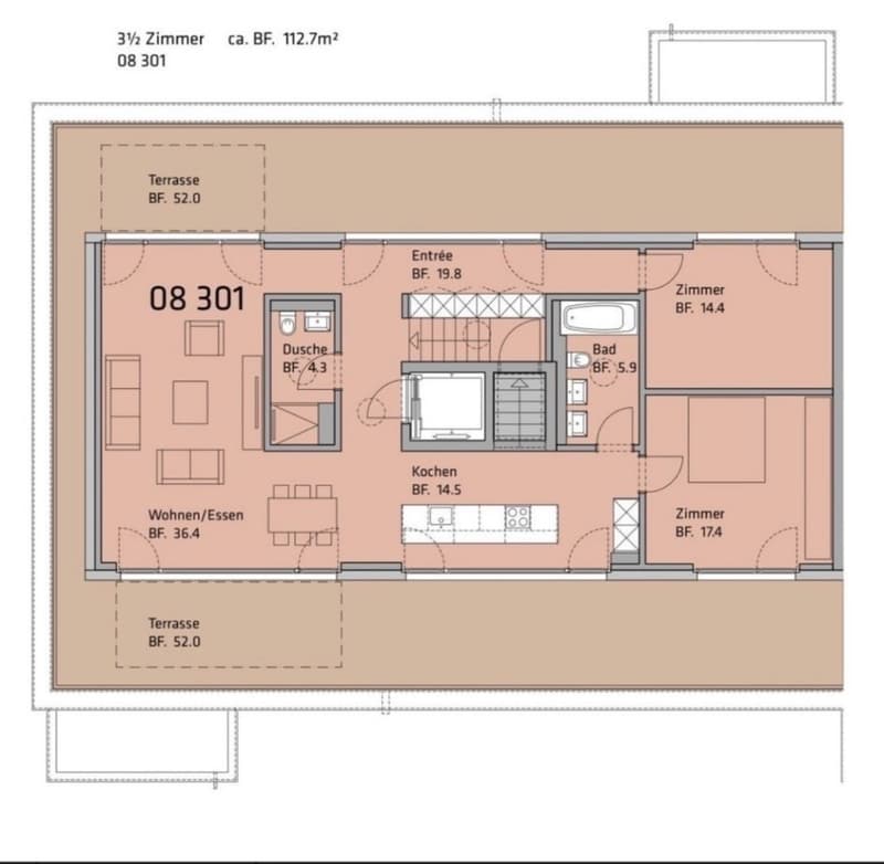 Nachmieter für wunderschöne 3.5 Zimmer-Attikawohnung gesucht (7)