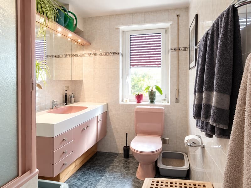 Charmante 4½-Zimmer-Wohnung mit Balkon und Gartenblick / 3-Familienhaus (10)