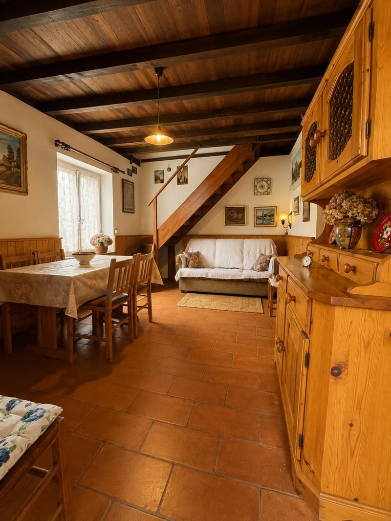 Rustico con terreno a Sonvico di oltre 1800 metri quadrati (6)