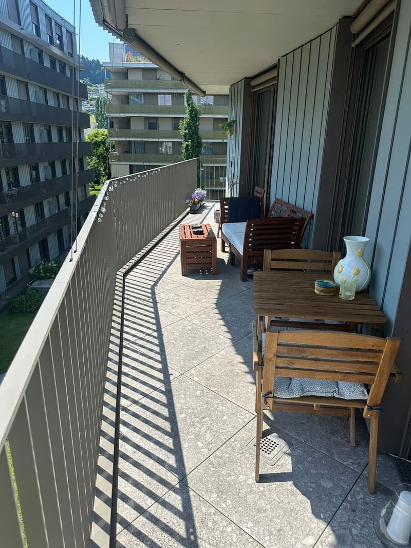 Möblierte 3½-Zimmer-Wohnung zur Zwischenmiete in Kriens (Schweighof)  1.10.2026 bis 26.1.2027 (8)